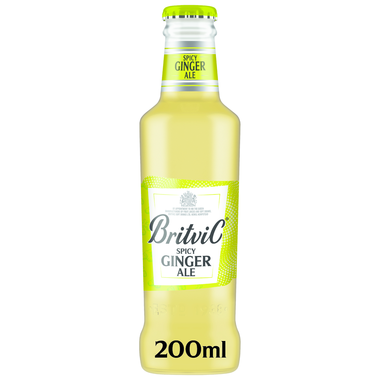 BRITVIC GINGER ALE 200X24